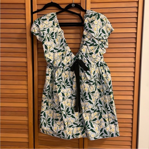 NWT Agua Bendita Horizonte Celeste Mini Dress M - Picture 5 of 5